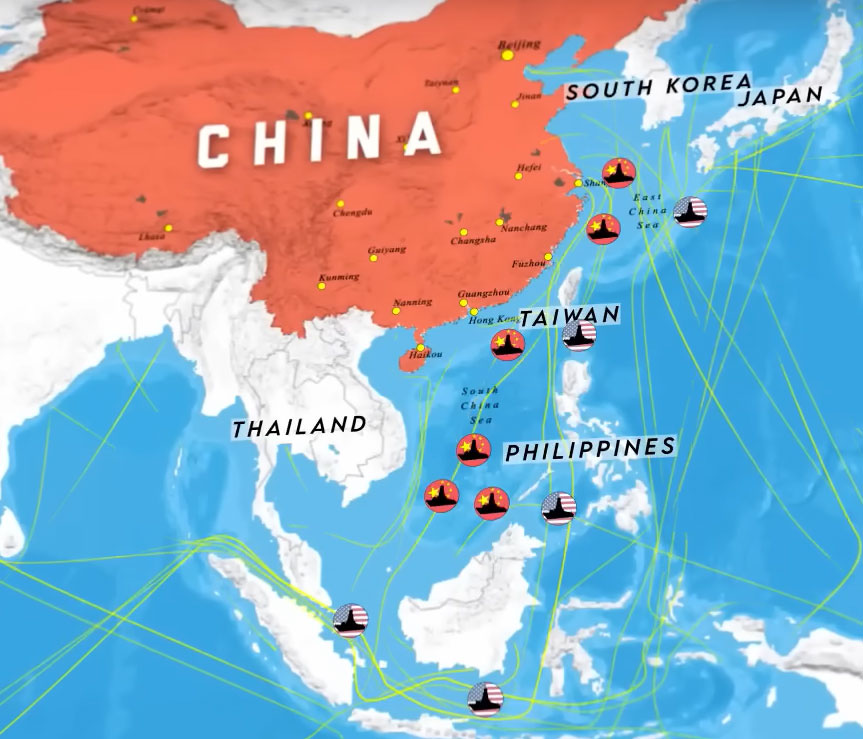 China_USA_Sea